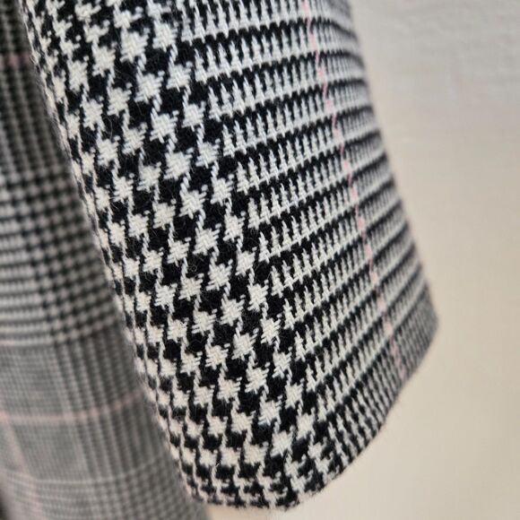 J.Crew Daphne Topcoat 2P Plaid Wool Blend Academia Preppy Lightweight Spring - Picture 4 of 15